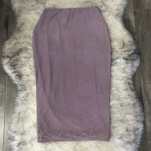 Missguided Bodycon Slinky Midi Skirt - Size small